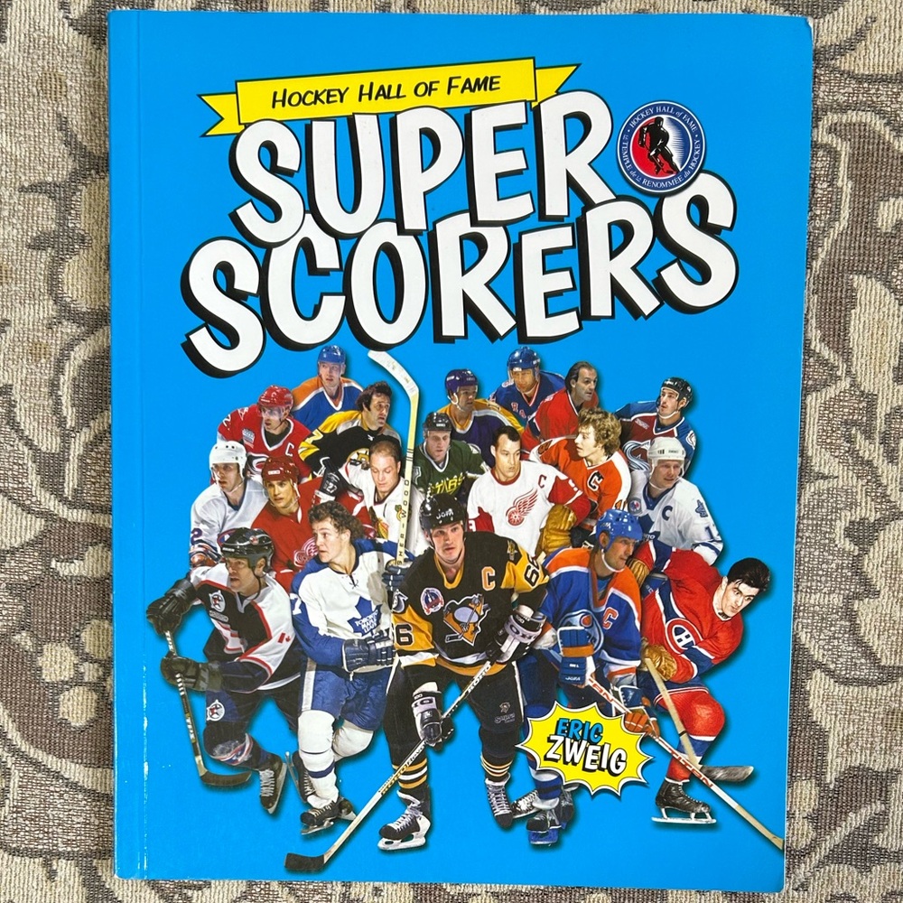 4/$20 Hockey Hall of Fame Super Scorers Softcover Book